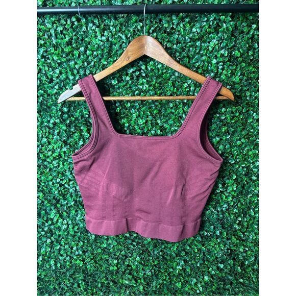 Knix Womens Good To Go Seamless Crop Tank Top Size XXL - Picture 1 of 3